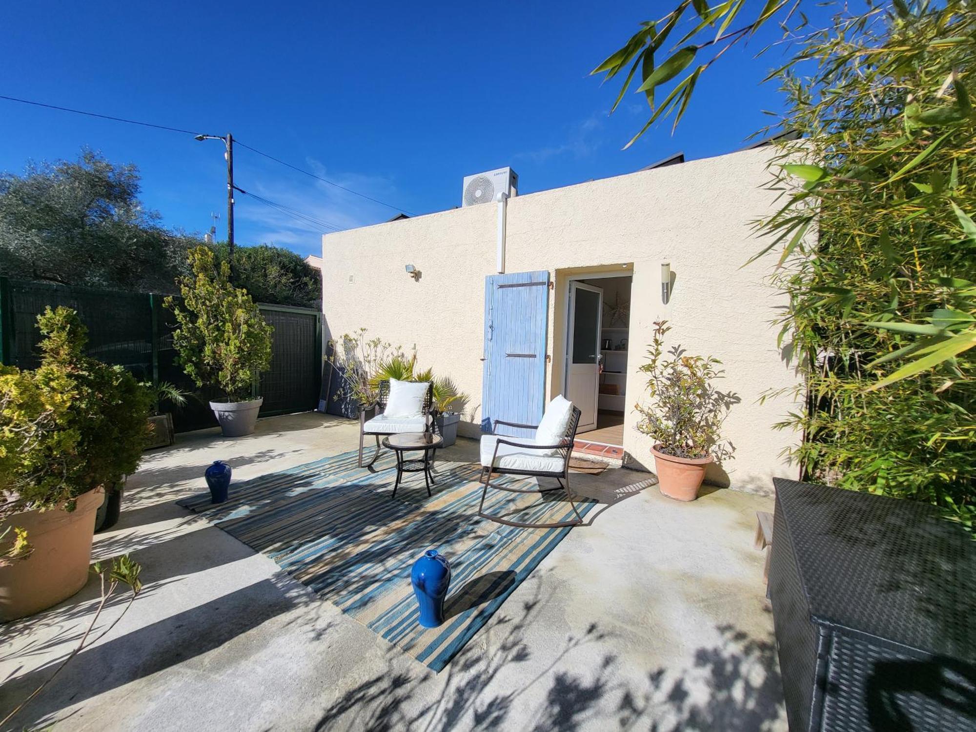 Studio Independant Avec Terrasse A Juan Les Pins Antibes Eksteriør bilde